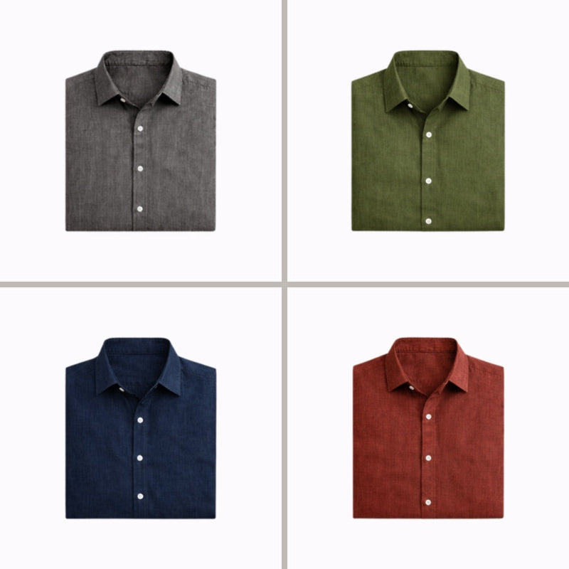 Matteo Essential Linen Shirt