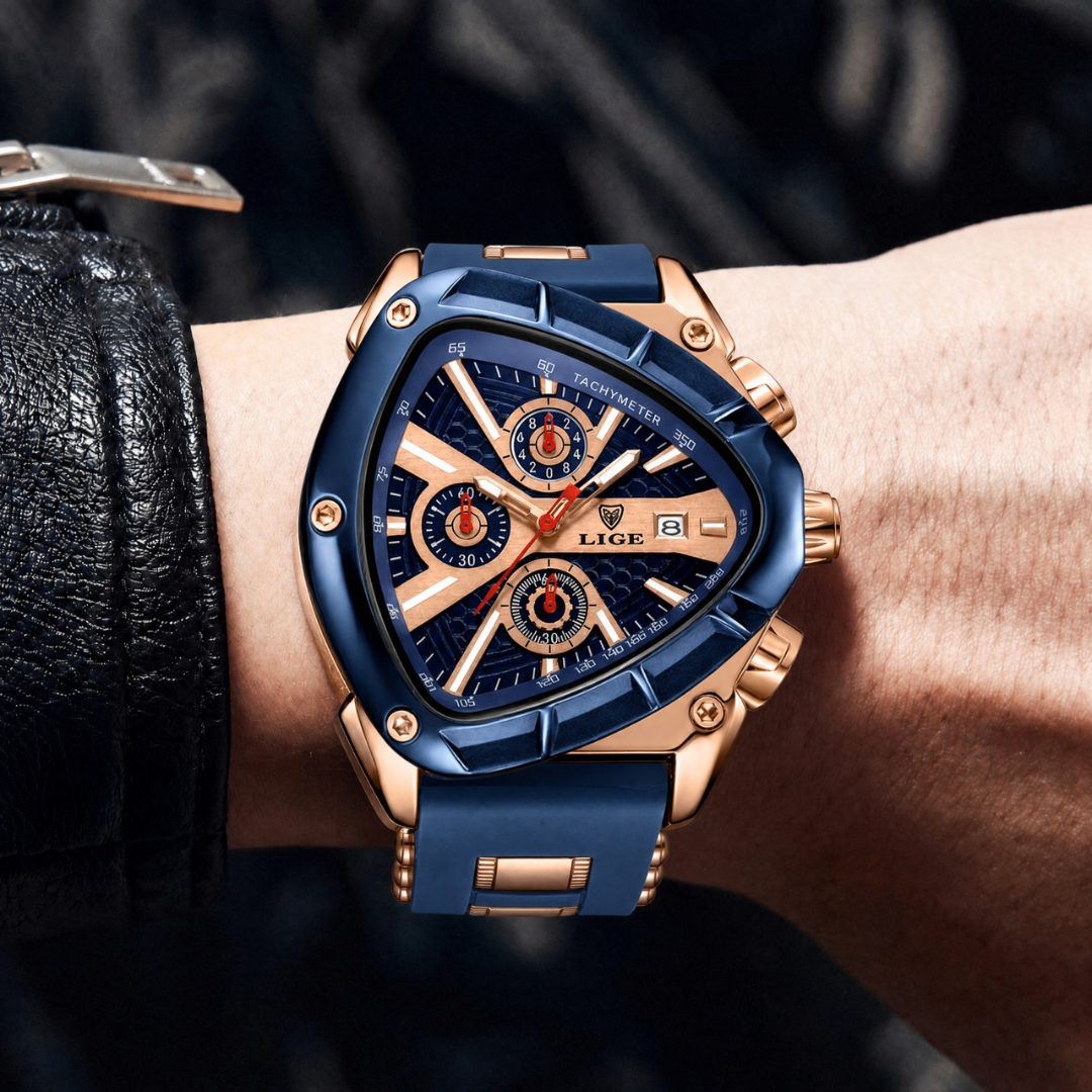 KESTREL | Shield-Case Multi-Dial Watch, 50mm