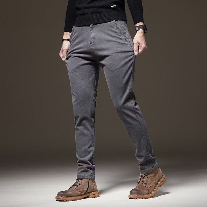 Emil Slim-Straight Trousers