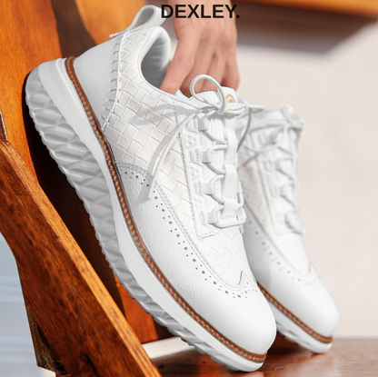 Varnell Leather-Stitch Trainers