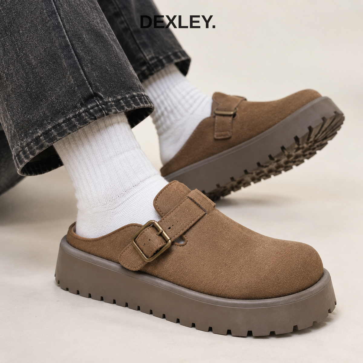 Wrenford Buckle Clogs