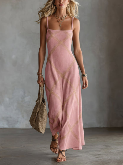 Seraphine Geometric Maxi Dress