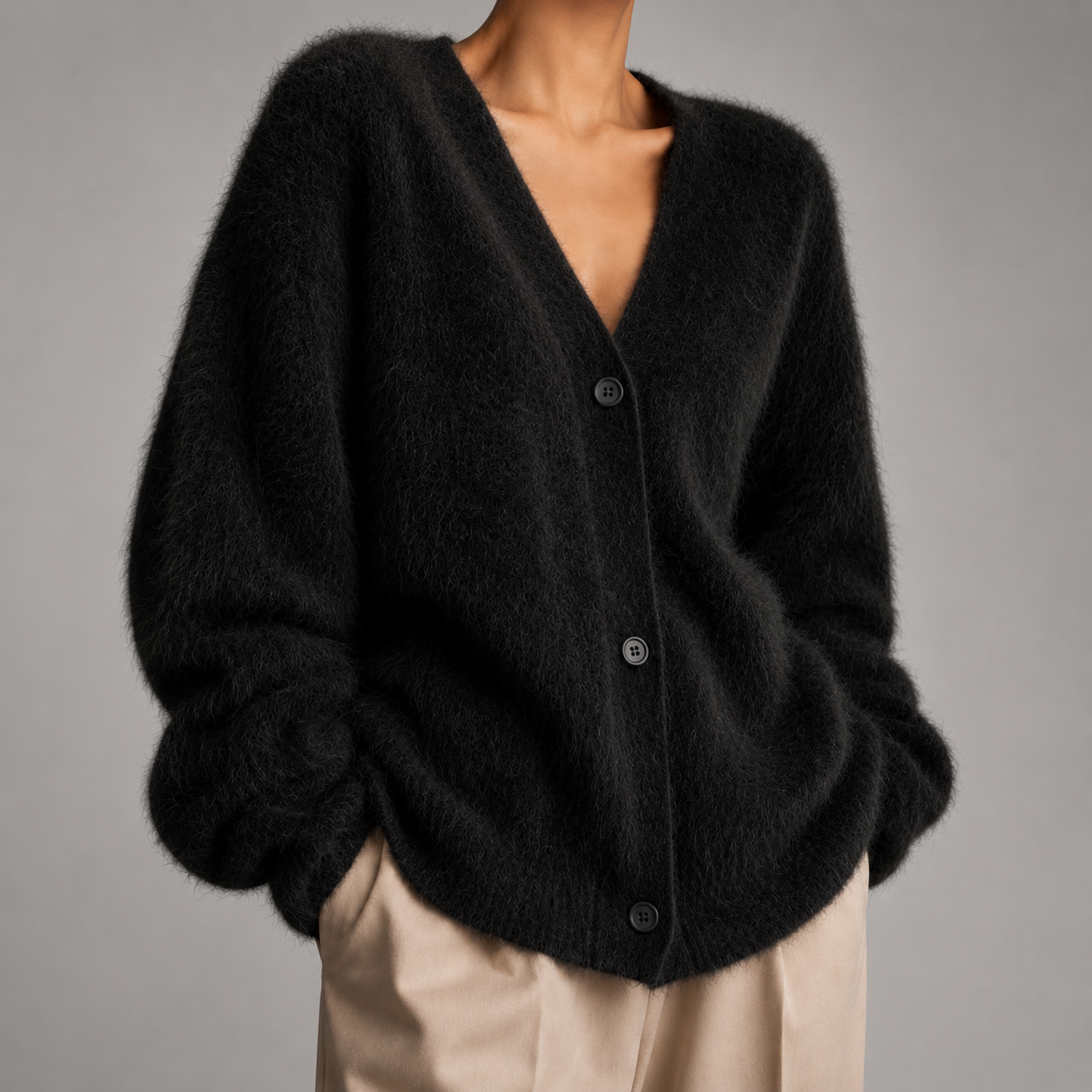 Elara Cashmere Cardigan