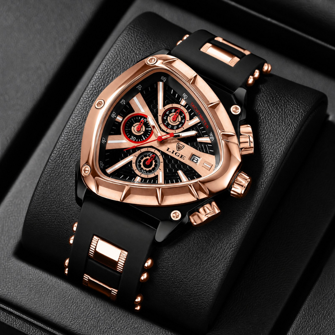 KESTREL | Shield-Case Multi-Dial Watch, 50mm