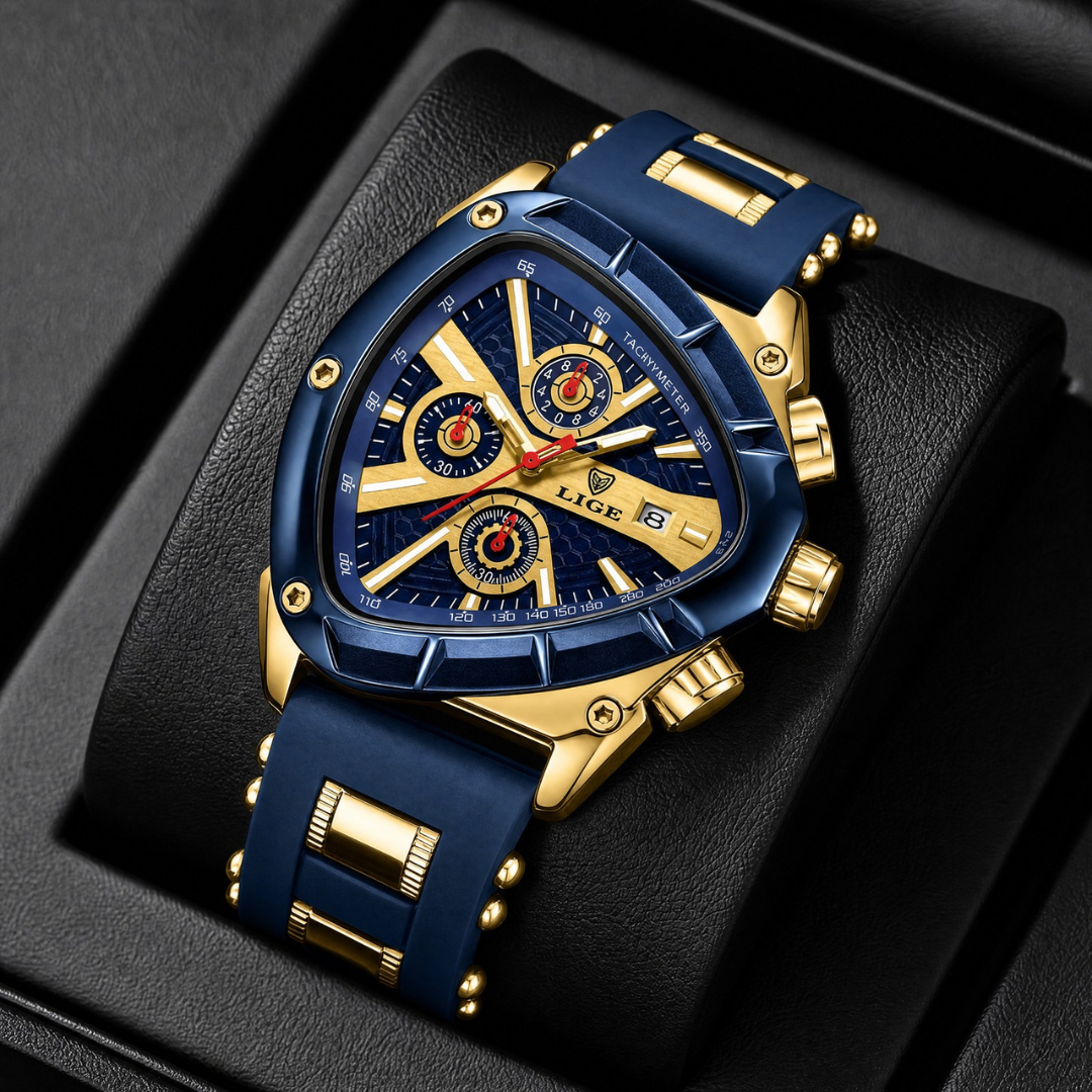 KESTREL | Shield-Case Multi-Dial Watch, 50mm