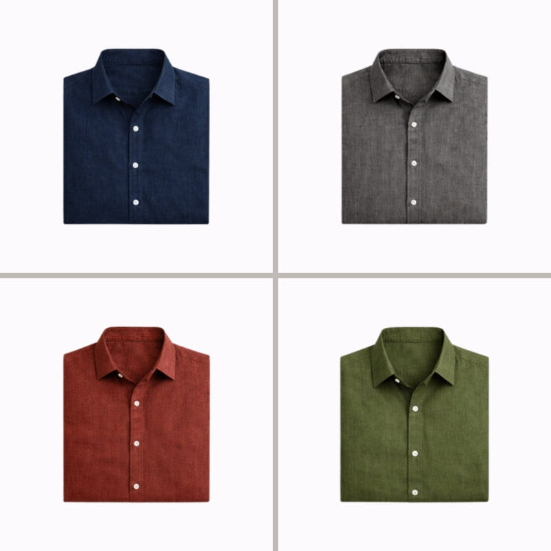 Matteo Essential Linen Shirt