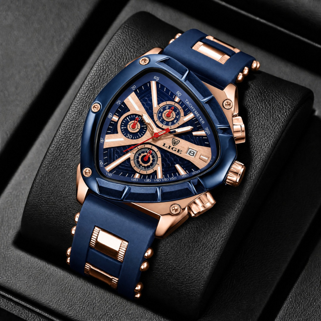 KESTREL | Shield-Case Multi-Dial Watch, 50mm