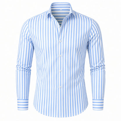 RENZO | Bengal-Stripe Button-Down Shirt
