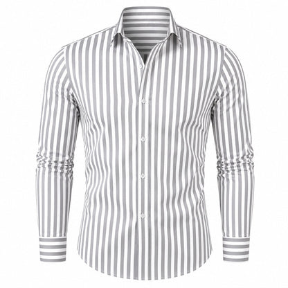 RENZO | Bengal-Stripe Button-Down Shirt