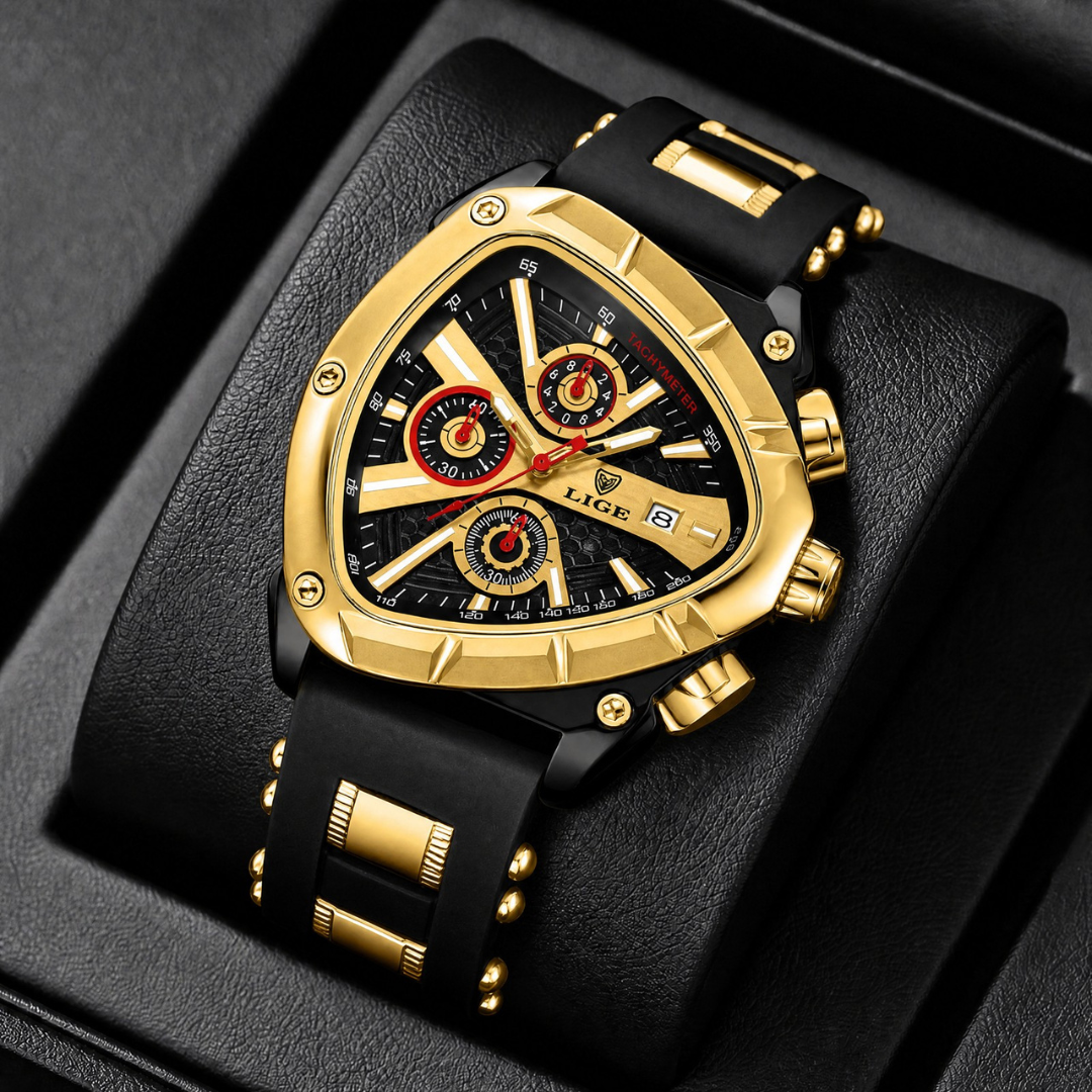 KESTREL | Shield-Case Multi-Dial Watch, 50mm