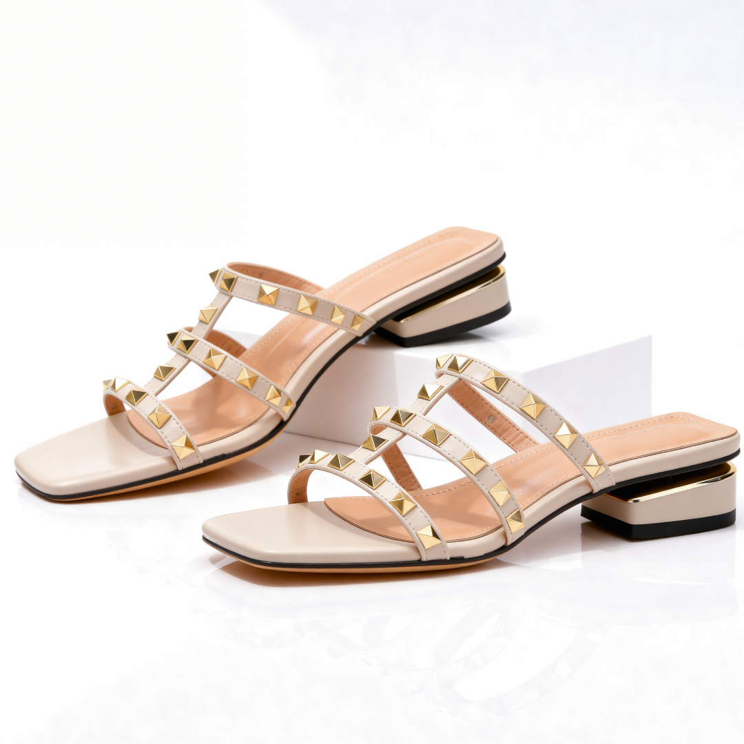 The Sloane Studded Mule