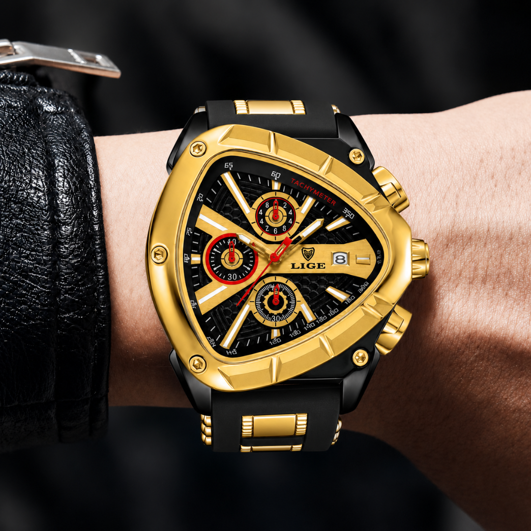 KESTREL | Shield-Case Multi-Dial Watch, 50mm