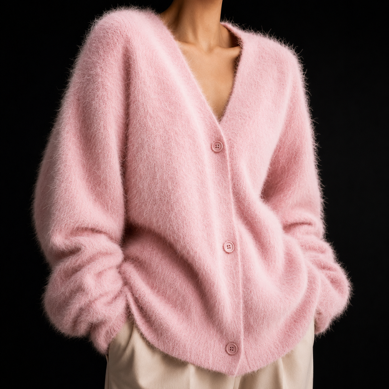 Elara Cashmere Cardigan
