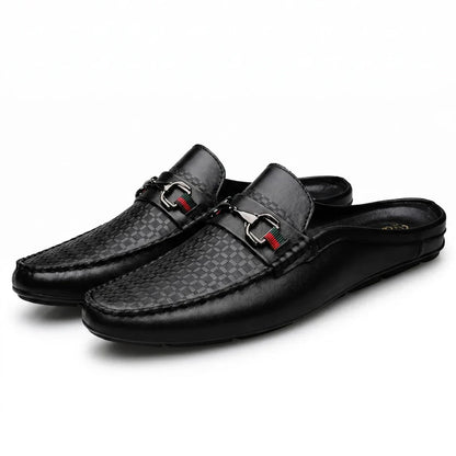 Renley Woven Mule Loafers
