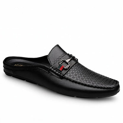 Renley Woven Mule Loafers