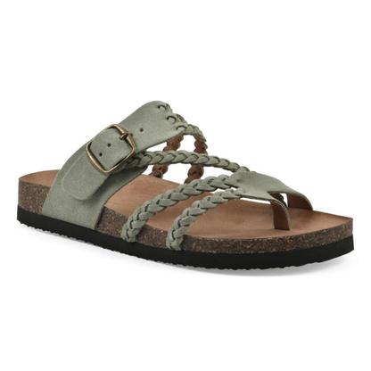Braided Strap Footbed Sandals