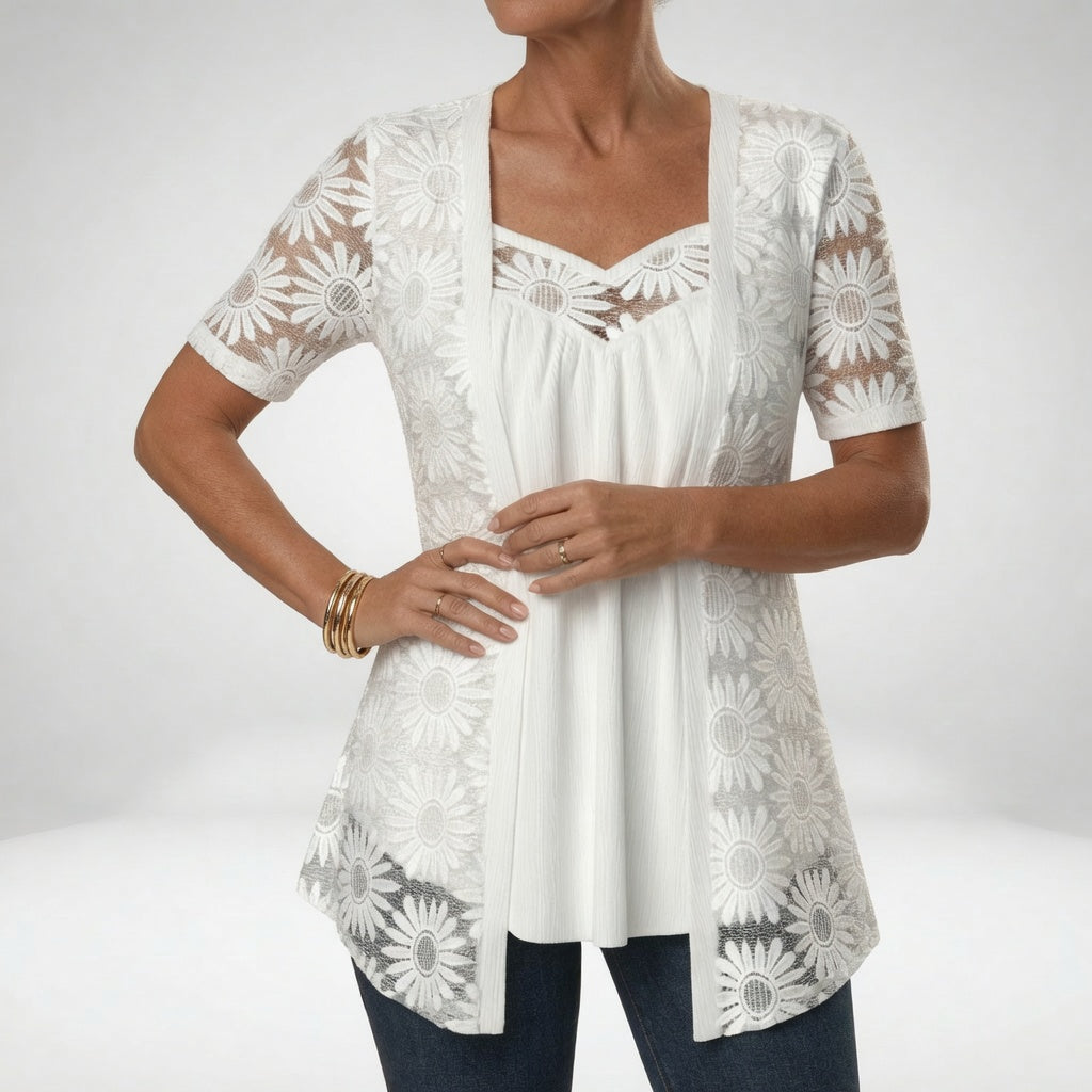 Lace Tunic Top