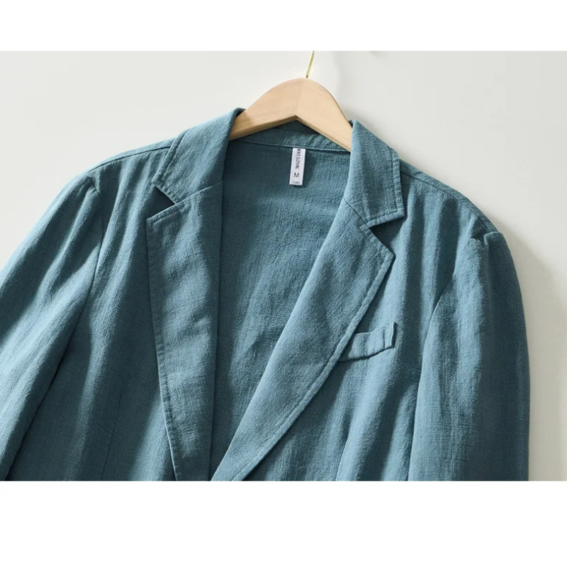 PalmSprings Cotton-Linen Blazer