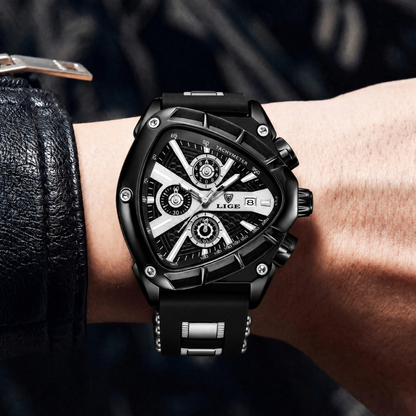 KESTREL | Shield-Case Multi-Dial Watch, 50mm