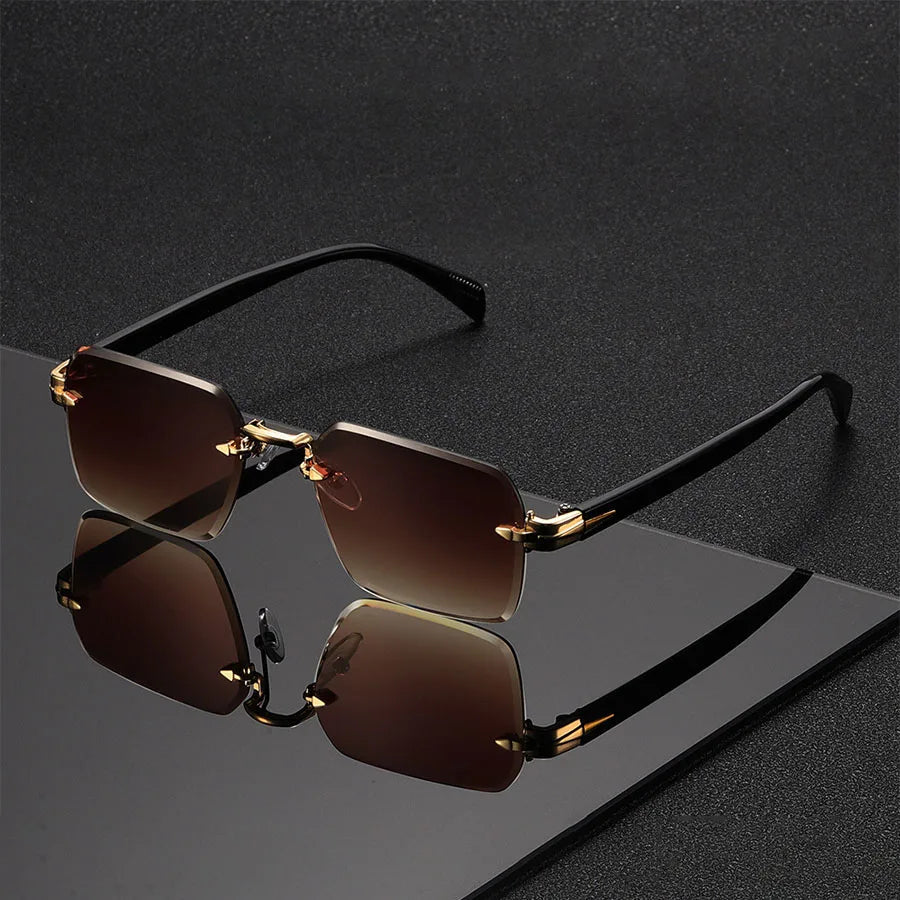 Vesper | Rimless Gradient Sunglasses