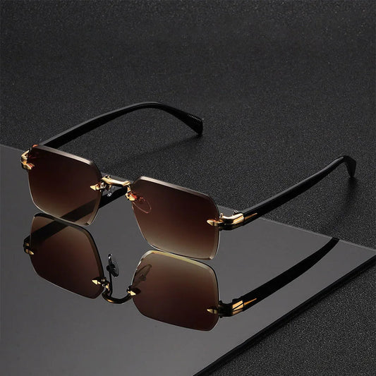 Vesper | Rimless Gradient Sunglasses