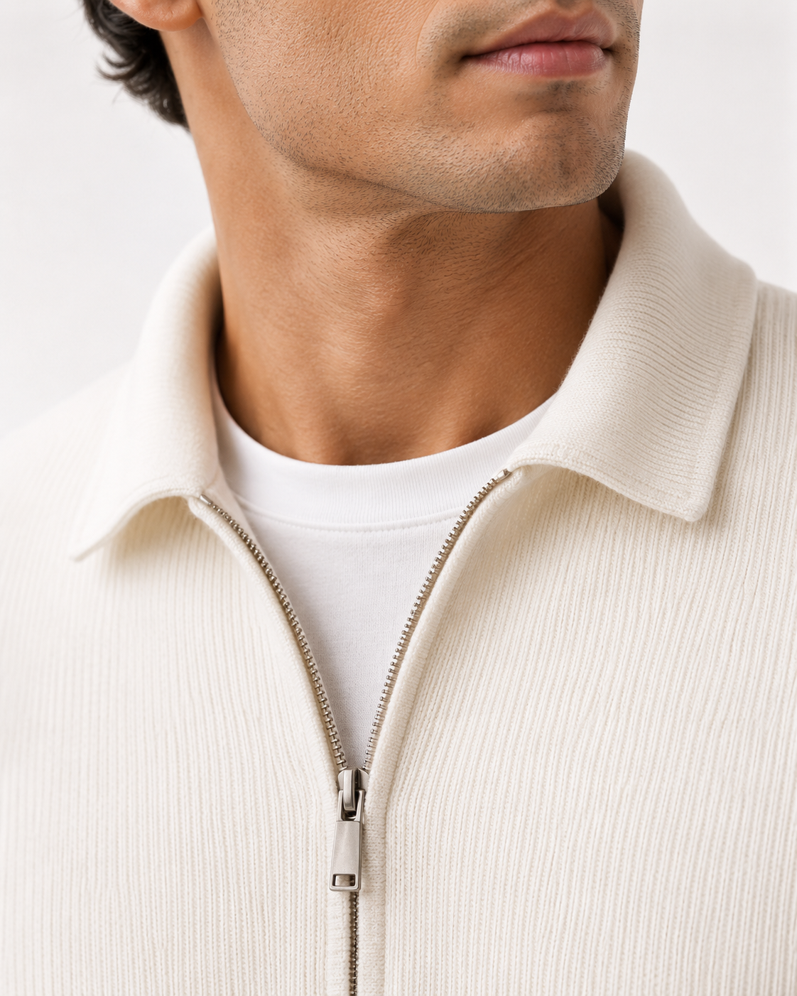 Sterling Half-Zip Knit Sweater
