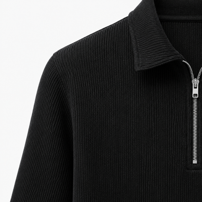 Sterling Half-Zip Knit Sweater