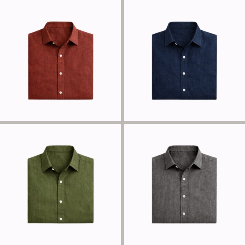 Matteo Essential Linen Shirt