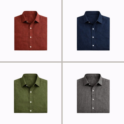 Matteo Essential Linen Shirt