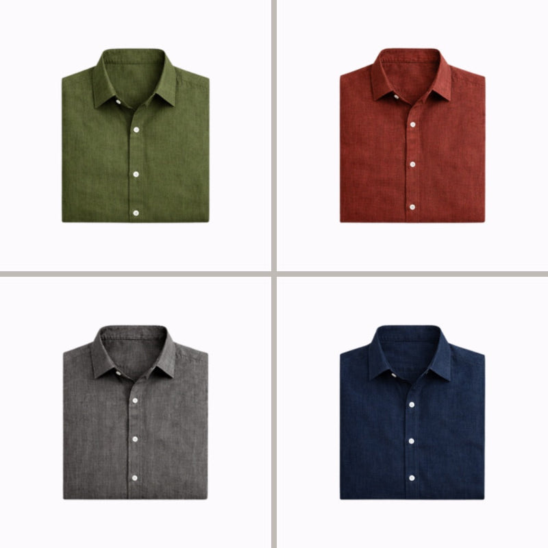 Matteo Essential Linen Shirt