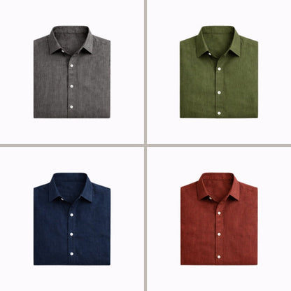 Matteo Essential Linen Shirt