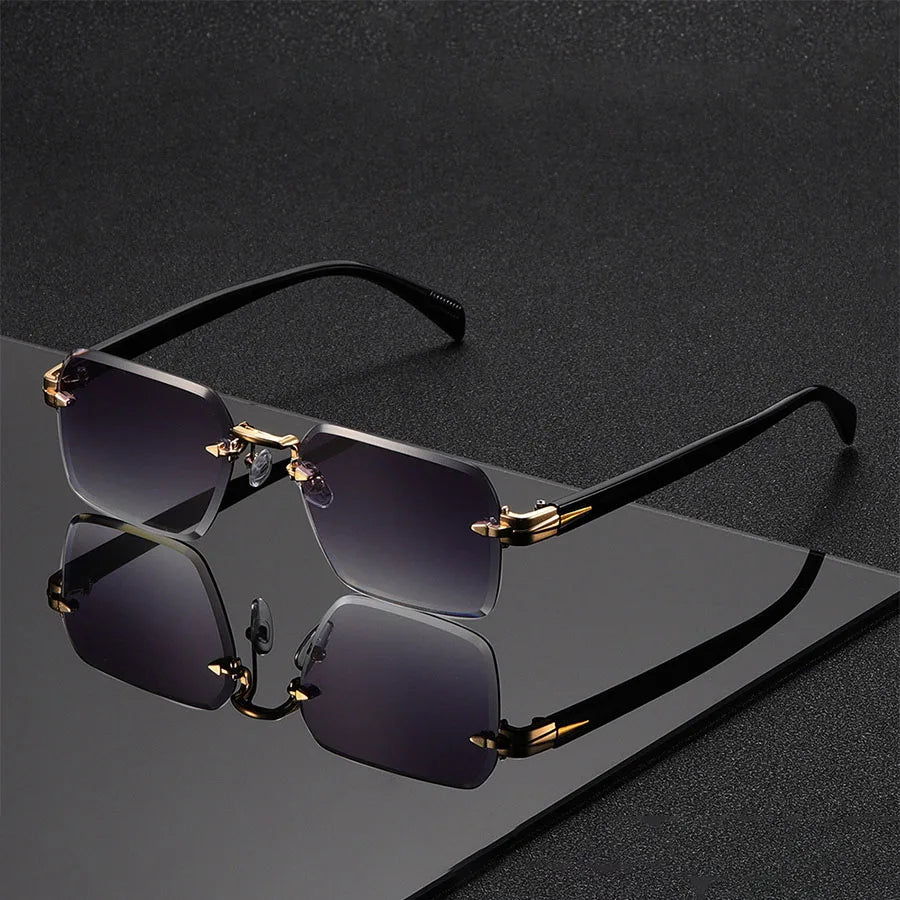 Vesper | Rimless Gradient Sunglasses