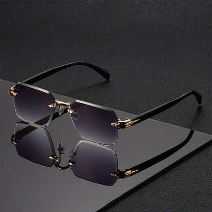 Vesper | Rimless Gradient Sunglasses