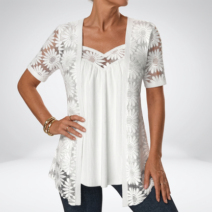 Lace Tunic Top