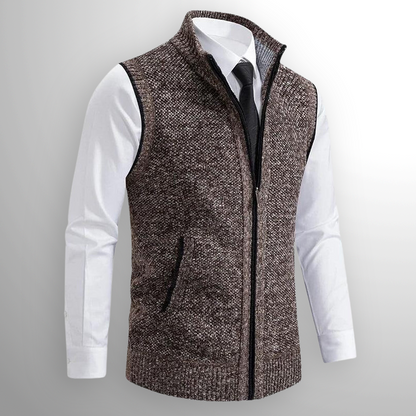Harrington Merino Zip Vest