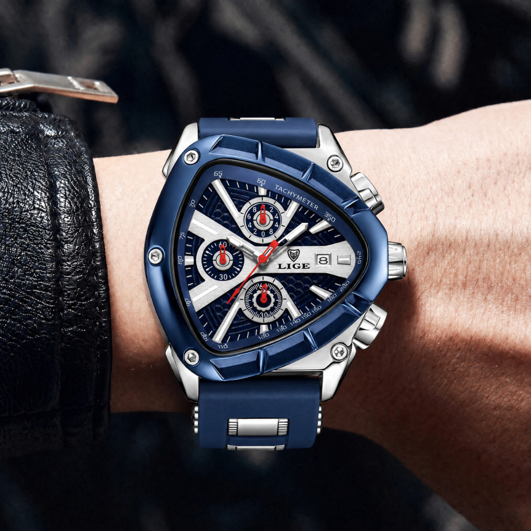 KESTREL | Shield-Case Multi-Dial Watch, 50mm