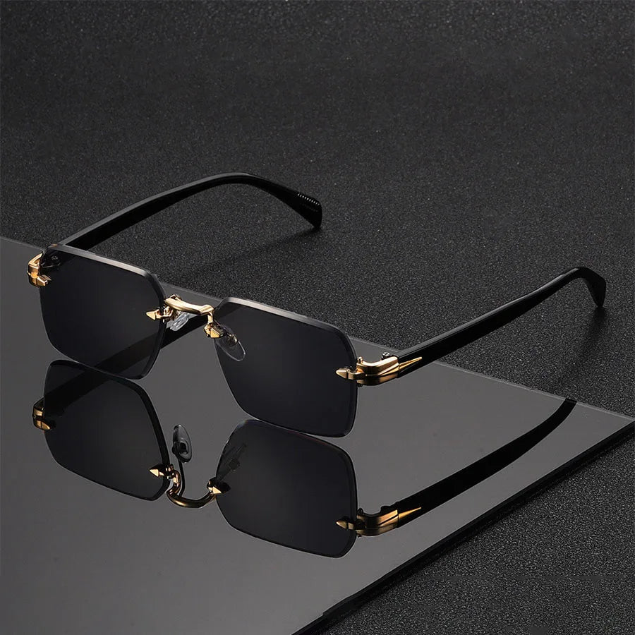 Vesper | Rimless Gradient Sunglasses
