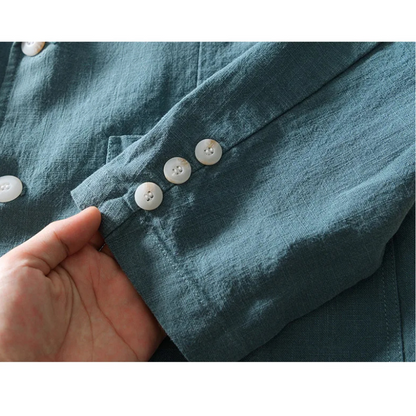 PalmSprings Cotton-Linen Blazer