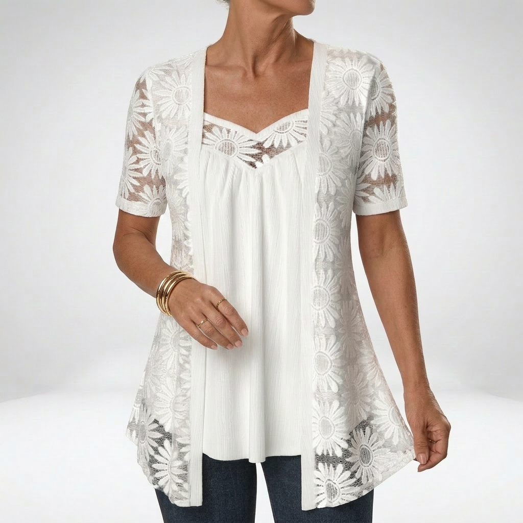 Lace Tunic Top