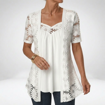Lace Tunic Top