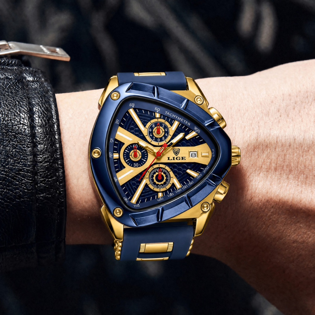 KESTREL | Shield-Case Multi-Dial Watch, 50mm