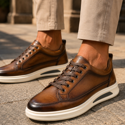 Sawyer Handcrafted Leather Trainer