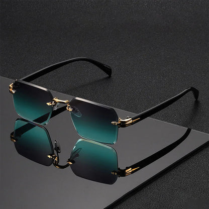 Vesper | Rimless Gradient Sunglasses
