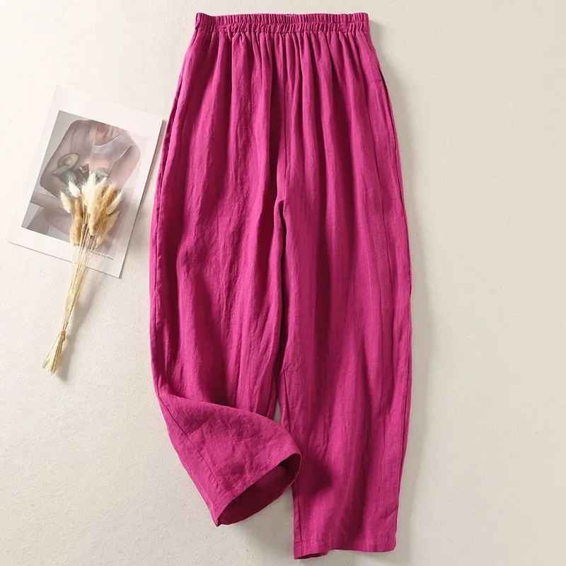 The Serena Soft Linen Pants
