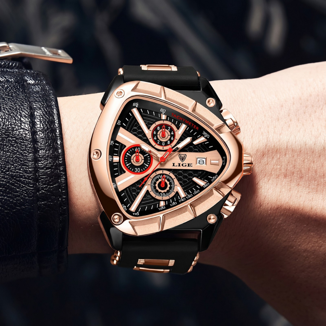 KESTREL | Shield-Case Multi-Dial Watch, 50mm