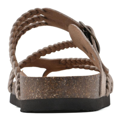 Braided Strap Footbed Sandals