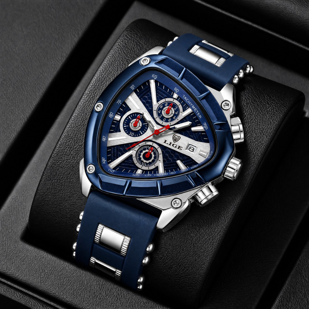 KESTREL | Shield-Case Multi-Dial Watch, 50mm