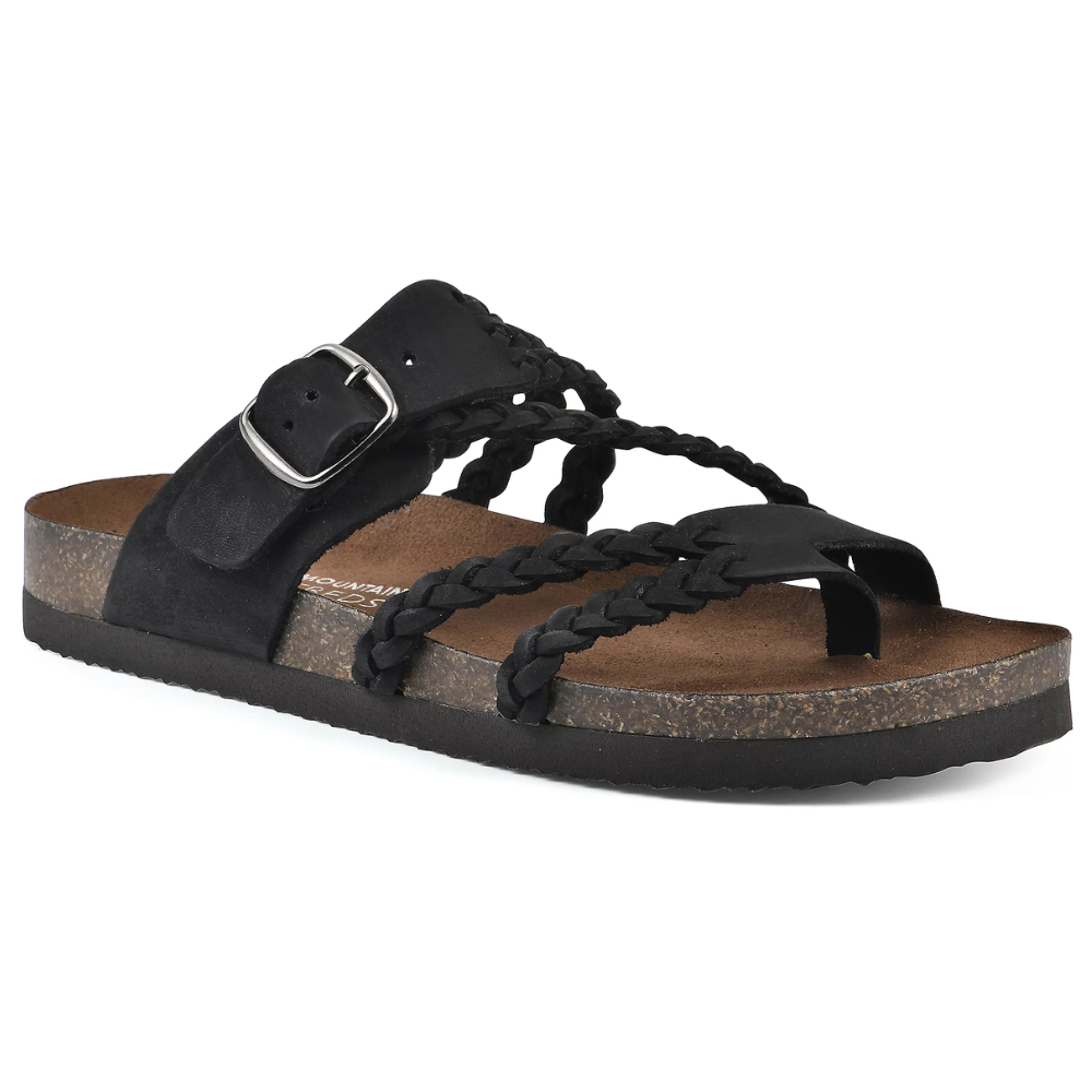 Braided Strap Footbed Sandals