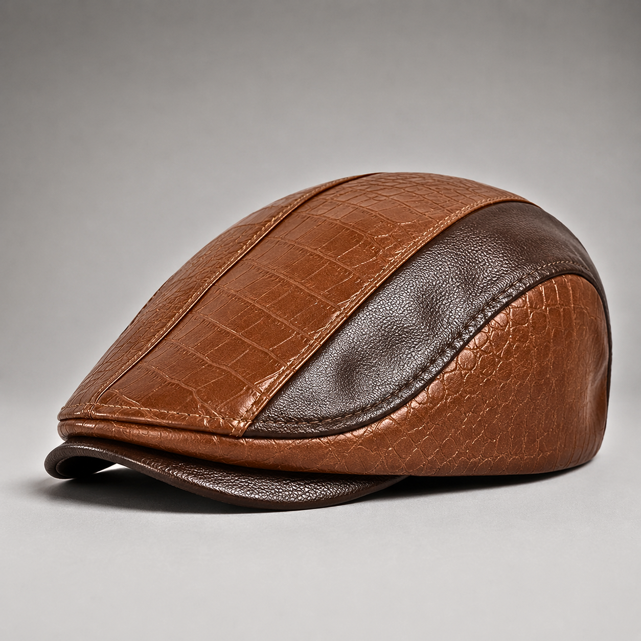 BAXTER | Panelled Flat Cap