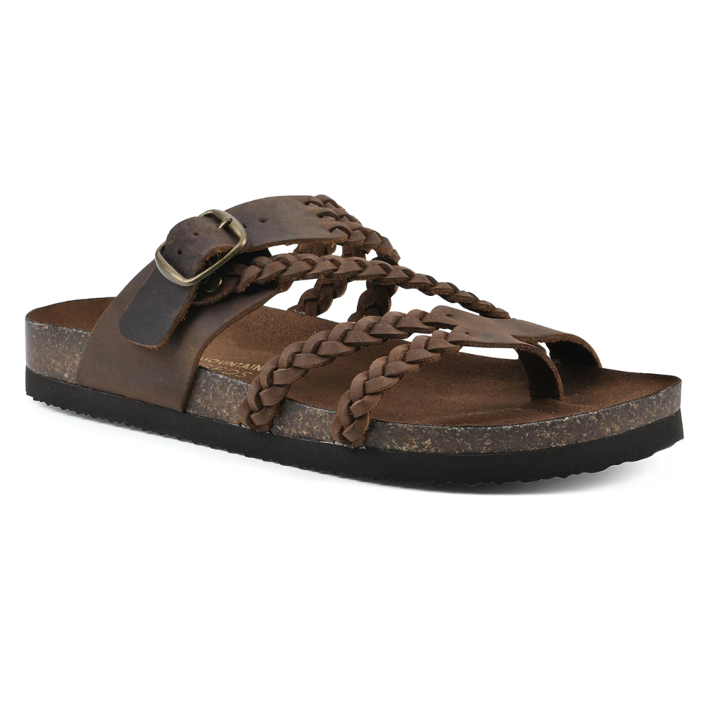 Braided Strap Footbed Sandals